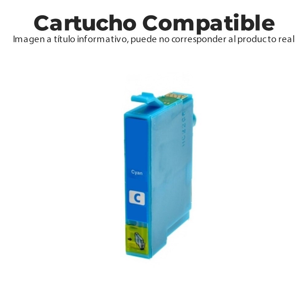 CARTUCHO COMPATIBLE CANON CLI 526C IP4850 MG5250 C